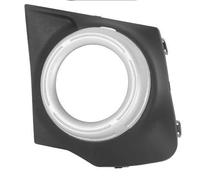 OUSDUO Copertura per Fendinebbia per Mitsubishi L200 per Triton mq MR 2015-2018 Sostituzione Cornice Fendinebbia Cornice Copri-Faro Fendinebbia Anteriore Sinistra Destra (1pc Left)