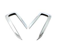 OUSDUO Copertura per Fendinebbia Set di 2 Cornici Decorative per Fendinebbia 2 Pezzi in ABS Cromate per Kit Anteriore Volvo XC40 2018-2021