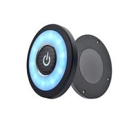 OUSDUO Lampada Soffitto Con Luce Ambientale Per Interni Auto Luce Da Lettura Per Auto Luce Notturna Per Auto Per Feste In Famiglia(Iceblue Yellow)