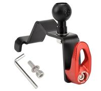 OUSDUO Supporto Anteriore Modificato Per Telefono Cellulare Con Gancio Di Fissaggio E Navigatore Per Zontes ZT150D 125M 150M 350D 350M 310M(Red)