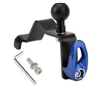 OUSDUO Supporto Anteriore Modificato Per Telefono Cellulare Con Gancio Di Fissaggio E Navigatore Per Zontes ZT150D 125M 150M 350D 350M 310M(Blue)