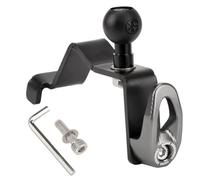 OUSDUO Supporto Anteriore Modificato Per Telefono Cellulare Con Gancio Di Fissaggio E Navigatore Per Zontes ZT150D 125M 150M 350D 350M 310M(Gray)