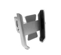 OUSDUO Supporto Per Cellulare Da Specchietto Retrovisore Per Moto Per Piaggio BQY BYQ FLY Per Liberty Per Medley 150 ZIP50 125 Ww150 Per Beverly 300(Argento,Handlebar)