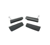 OUSDUO Tappo Copri Occhiello Gancio Traino Paraurti Anteriore Auto per Toyota RAV4 RAV 4 XA50 2019 2020 2021 2022 2024 Set da 4 Pezzi Copertura Gancio Traino