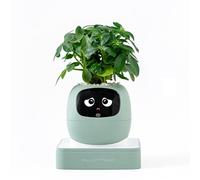 OUSEITECH Smart Pet Flower Pot 2.0, versione completamente aggiornata, vaso da fiori interattivo, multifunzionale intelligente, Big Data con 7 sensori per aiutare nella piantagione, per piante grasse