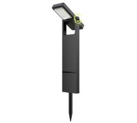 OUSFOT Luci Solari da Giardino 6 Pièces 40 LED, Faretti Solari a Led da Esterno con Due Livelli di Luminosità, Lampade Solari da Giardino Impermeabile IP65 per Gazebo, Cortile, Vialetto, Sentiero