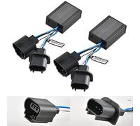 OUSHI Decoder Canbus H13 9008 Anti Sfarfallio, H13 Decoder per Fari a Lampadine LED 9008 Canbus Adattatore Canceller Errore Avviso Resistore (2 Pezzi)