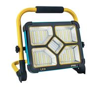 OUSIDE Faro LED Ricaricabile,Faretto da Cantiere a Batteria Ricaricabile,Batteria Integrata da 10500 mAh, 4 Modalità di Illuminazione,Ideale per l'illuminazione di Emergenza, La Manutenzione