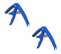 OUSIKA 2pcs Fast Banjo Accessorio for chitarra Ukulele Picks Universal Capo Tuner - Ukulel Metal on Replacement Classical Mandolin Blue Style Bass Electric Change Clamp Clip Chitarre e Chitarre