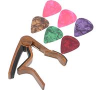 OUSIKA Accessori for chitarra elettrica 1 set di plettri for capotasto Plettri for chitarra acustica Tono modificato Clip Chitarre elettriche Plettri Ukulele Mandolino Accessori for chitarra banjo Ple