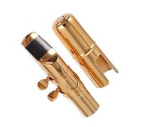 OUSIKA Accessori for sassofono Kit bocchino in metallo Tappo for sassofono in metallo Legatura for bocchino for sassofono in ottone Bocchini