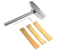 OUSIKA Capotasto for chitarra Chitarra Chitarra Chitarra 1 Set di strumenti for liutaio Set for chitarra Basso Fret Press Caul Tastiera Pressatura Calibri Strumenti for liutaio for configurazione di c