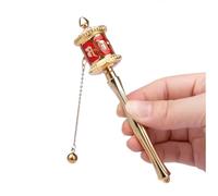 OUSIKA Ciondolo con decorazione da parete Nodo cinese, Rame buddista tibetano tenuto in mano premium tibetano Fatto a mano con scorrimento del mantra, Scritture religiose del Buddha for la benedizione