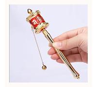 OUSIKA Ciondolo con decorazione da parete Nodo cinese, Rame buddista tibetano tenuto in mano premium tibetano Fatto a mano con scorrimento del mantra, Scritture religiose del Buddha for la benedizione