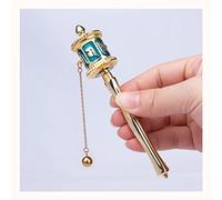 OUSIKA Ciondolo con decorazione da parete Nodo cinese, Rame buddista tibetano tenuto in mano premium tibetano Fatto a mano con scorrimento del mantra, Scritture religiose del Buddha for la benedizione