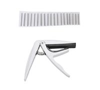 OUSIKA Clip for chitarra Capo Morsetto Chitarre, 19 tasti Tasti Ukulele Fret Wire 2,0 mm e 1 pezzo Quick Change Trigger Capo Key Clamp Fr Ukulele classico elettrico acustico Chitarre