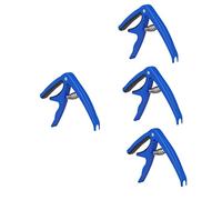 OUSIKA Clip for plettri 4 pezzi - Sostituzione della chitarra con clip for mandolino classico universale su chitarre accessorie Morsetto Capo Sostituzione rapida stile Electirc Acoustic Ukulele Tuner