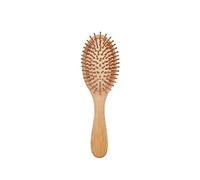 OUSIKA Comb Hair Care Comb for Curly Hair Wood Hair Comb for Curly Hair Brush Massage Can Prevent Hair Loss Suitable for Men and Women Home Use Hair Brush (Color : Brass)