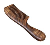 OUSIKA Comb Hair Care Hair Comb Barber Comb Unisex Wooden Hair Comb Ladies Men Home Travel Wooden Fine Tooth Comb with Handle Hair Brush