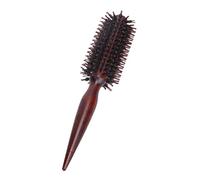 OUSIKA Comb Hair Care Hair Comb Professional Salon Styling Tools Round Hair Comb Hair Curling Comb Wooden Comb Hairdressing Tools Hair Brush