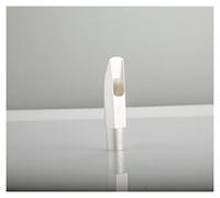 OUSIKA Parti for sassofono Sassofono tenore professionale Sassofono contralto Bocchino in metallo Accessori placcati in oro e argento Bocchini (Color : Sliver Soprano 8)