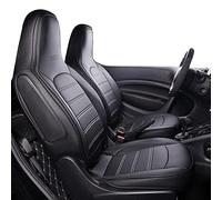 OUSIKA Pelle, Set di Coprisedili per Auto da 2 Pezzi, per Smart 453 Fortwo, Cuscino Traspirante Sedile Anteriore, Rivestimento Protettivo Antiscivolo, Accessori Decorazione di Interni,a