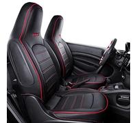 OUSIKA Pelle, Set di Coprisedili per Auto da 2 Pezzi, per Smart 453 Fortwo, Cuscino Traspirante Sedile Anteriore, Rivestimento Protettivo Antiscivolo, Accessori Decorazione di Interni,g