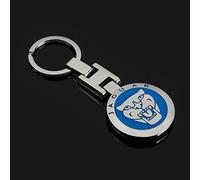 OUSIKA Portachiavi Auto, Portachiavi in Acciaio Inossidabile Accessori Decorativi, per Jaguar XEL XFL E-Pace I-Pace F-Type F-Pace,Blue