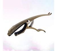 OUSIKA Shape Capo Plettri for chitarra Quick Change Tune Clamp Key Trigger Capo Clip-on Tuner for chitarra elettrica acustica Ukulele Banjo Chitarre