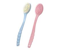 OUSIKA Spazzole da bagno e for il corpo ， Spazzola da bagno Purificatore esfoliante for il corpo Manico lungo Massaggio alla schiena for il corpo Doccia Spa Accessori for il bagno in schiuma Spazzola