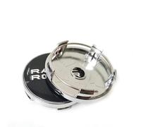 OUSIKA Tappi Centrali del Mozzo Dell'auto, per Land Rover Range Rover Freelander Defender, 60mm, Copertura Decorativa Antipolvere Impermeabile per Ruota, Centro Ruota con Adesivo Emblema Logo
