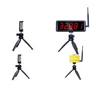Ousmile Timer laser wireless per Sprint, Cronometro per Track 40 60 Yard Dash, Sistema di timer laser Sprint, Orologio da corsa per corsa/Campo pista/Tranning velocità