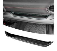 OUSUWO Organizer per vassoio per maniglia compatibile con Jeep Wangler JL JLU 4XE Rubicon Sahara & Gladiator JT 2024 2025, scatola portaoggetti per maniglia lato passeggero, accessori interni per
