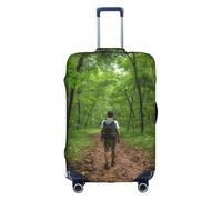 OUSXC La copertura protettiva per trolley della giungla della giungla tropicale è adatta per bagagli di dimensioni comprese tra 45,7 e 81,7 cm, bianco, Medium