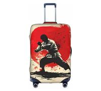 OUSXC La copertura protettiva per trolley Taekwondo è adatta per bagagli di dimensioni comprese tra 45,7 e 81,7 cm, bianco, Large