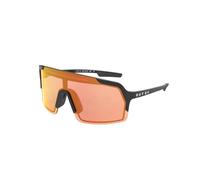 Out Of - Bot 3 Lite, occhiali da sole sportivi con lenti elettroniche IRID, Made in Italy (Black/white, M, IRID red)