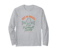 out of Breath Funny Pickleball Maglia a Manica