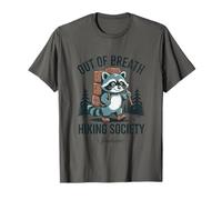 Out Of Breath Hiking Society Spokane Washington Maglietta