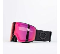 Out Of | Maschera da Sci Electra 2 Black IRID Red, Lente Fotocromatica Istantanea, Elettronica Senza Batterie, 215° di Campo Visivo