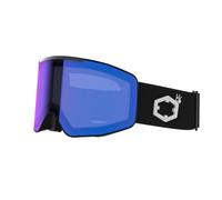 Out Of | Maschera da Sci Electra 3, Lente IRID Fotocromatica Istantanea, Elettronica Senza Batterie, 218° di Campo Visivo (MK crown black IRID blue)