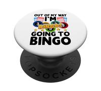 Out Of My Way I'm Going To Bingo PopSockets PopGrip Adesivo
