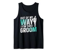 out of My Way I'm The Groom Bachelor Party Wedding Canotta