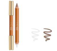 OUT OF OFFICE - Contour & Highlight Duo Pencil - 5g - 02 Matte White + Cement Gray