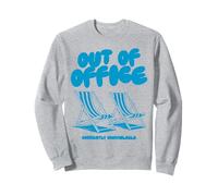 Out Of Office - Sedie a sdraio - Divertente estate Felpa