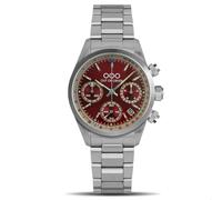Out Of Order 001-23.RS.AC.SS Uomo Rosso Sportivo Cronografo Orologio da Polso