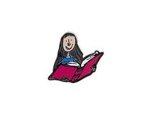 Out of Print Matilda Smalto Pin