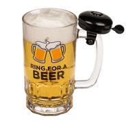 Boccale Di Birra Ring For A Beer Con Campanello 500ml
