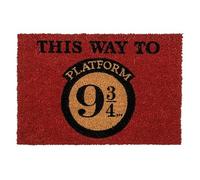 Out of the blue - Harry Potter Gleis 9 3/4 Zerbino - 60 x 40 cm - Design magico per fan e collezionisti - Adatto per uso interno ed esterno