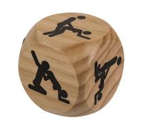 Out of the blue Kamasutra Wooden Dice 6cm