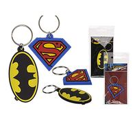 Out of The Blue KG - Portachiavi in gomma Superman Batman